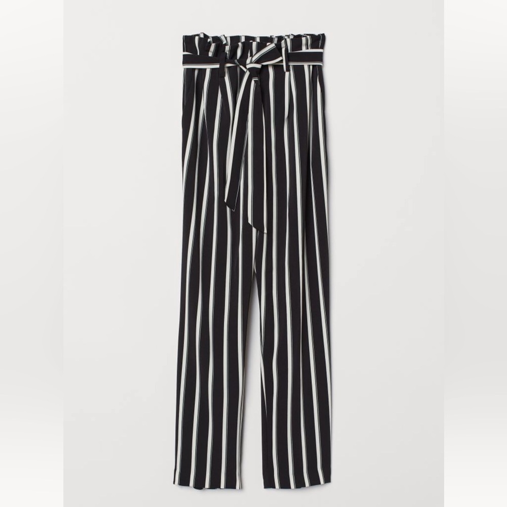 H&M Paper-Bag Dress Pants